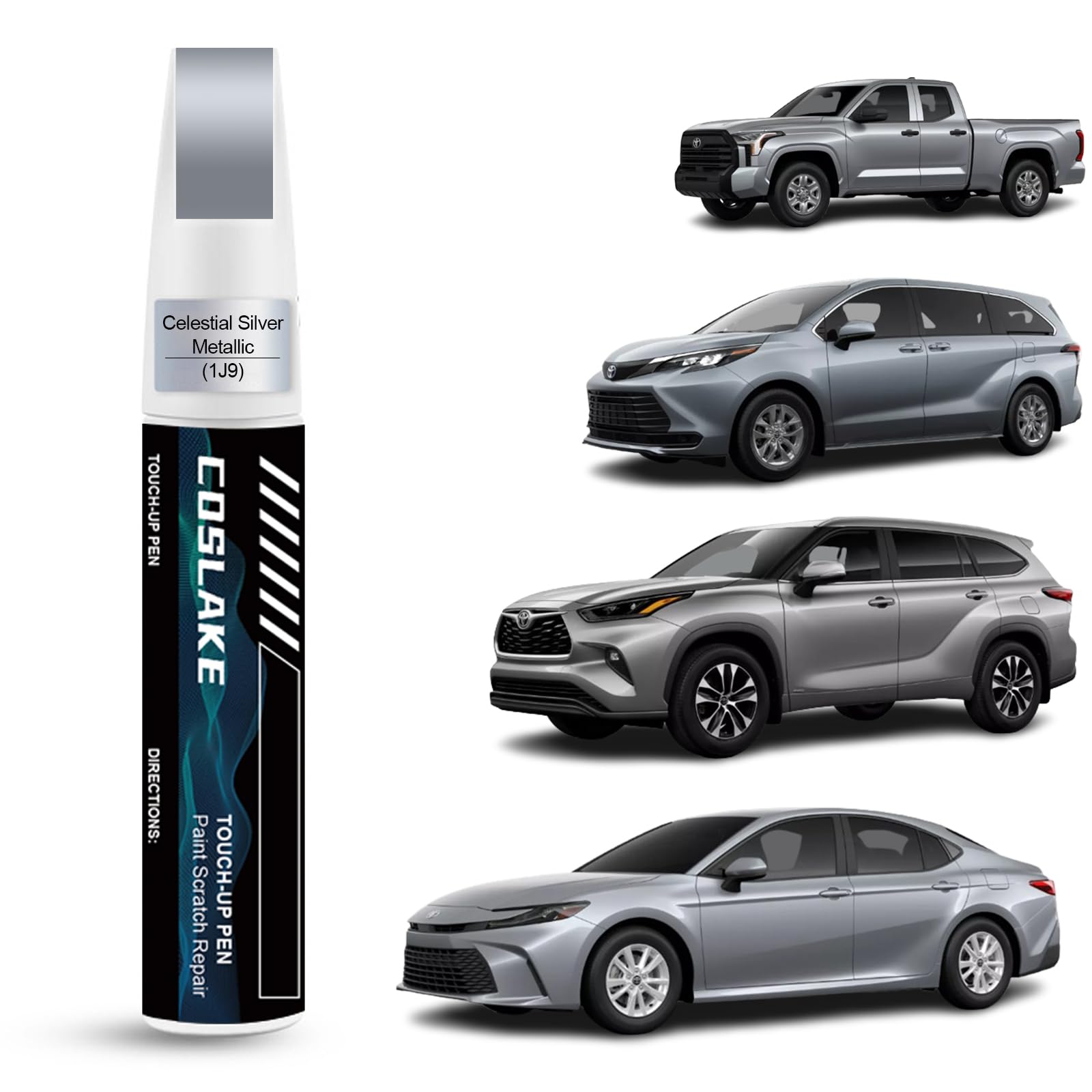 オーダー ピカピカ 477～480 、494～496 Amazon.com: COSLAKE Car Touch Up Paint(Celestial Silver